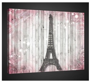 Obraz obrazy na ścianę miasto Paryż wieża 100x75