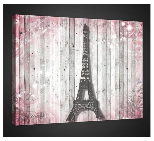 Obraz obrazy na ścianę miasto Paryż wieża 100x75