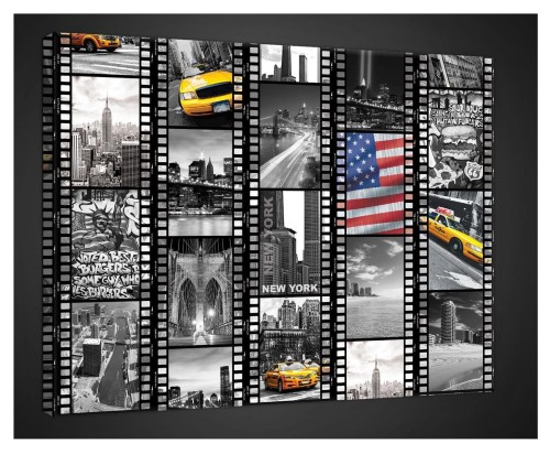 Obraz obrazy na ścianę miasto uliczka most 100x75