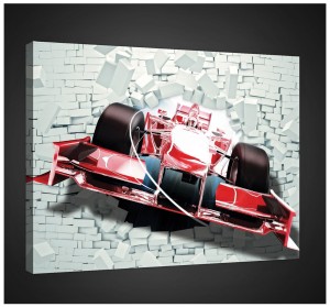 Obraz na ścianę obrazy obrazki Formuła 1 100x75