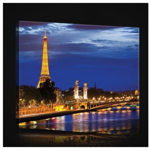 Obraz obrazy na ścianę miasto Paryż wieża 100x75