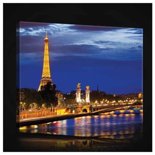 Obraz obrazy na ścianę miasto Paryż wieża 100x75