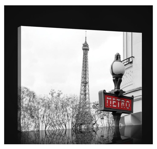 Obraz obrazy na ścianę miasto Paryż wieża 100x75