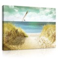 Obraz na ścianę obrazy obrazki plaża morze 100x75