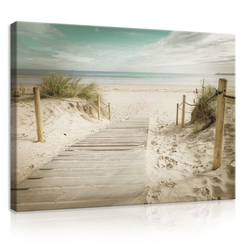 Obraz na ścianę obrazy obrazki plaża morze 100x75