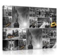 Obraz obrazy na ścianę miasto uliczka most 100x75