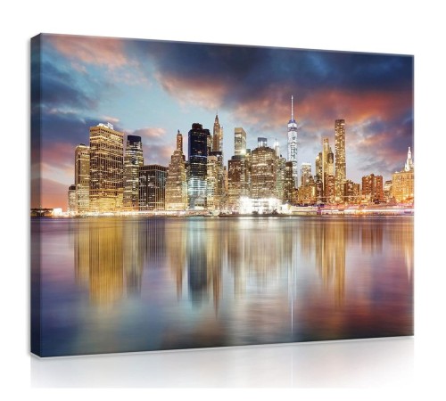 Obraz obrazy na ścianę miasto uliczka most 100x75