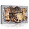 Obraz na ścianę obrazy na płótnie dinozaury 100x75