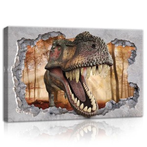 Obraz na ścianę obrazy na płótnie dinozaury 100x75