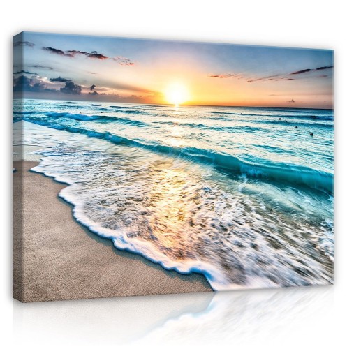 Obraz na ścianę obrazy obrazki plaża morze 100x75