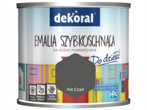 Farba Dekoral akrylux szybkoschnąca do drewna ,do mebli i metalu 0,5l ale c