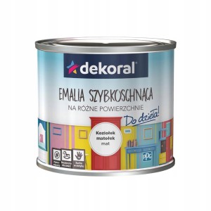 Farba Emilia Dekoral szybkoschnąca matowa 500 ml Koziołek Matołek