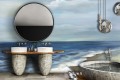 FOTOTAPETA na flizelinie malowany obraz MORZE ocean + KLEJ GRATIS