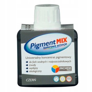 Farba olejno-ftalowa pigment Inchem Polonia 0,08 l czerń