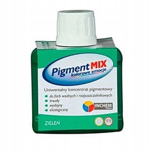 Pigment barwiący do farb Inchem 0,08 l zieleń mat