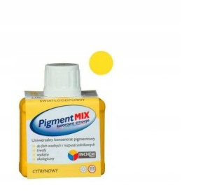 Pigment barwiący do farb Inchem 0,08 l cytrynowy