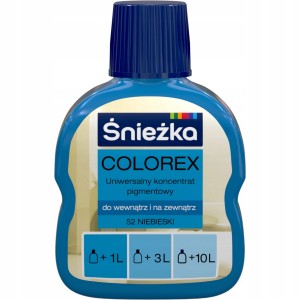 Pigment barwiący pigment Śnieżka 0,1 l 52 niebieski mat