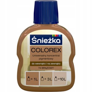 Pigment barwiący pigment Śnieżka 0,1 l 74 brązowy