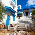 FOTOTAPETA na flizelinie Wyspa Santorini Grecja morze niebo + klej gratis
