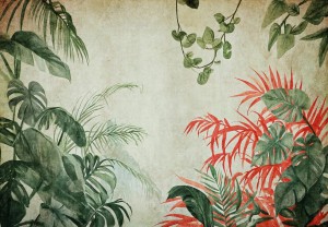 FOTOTAPETA na flizelinie LIŚCIE palmy listki piękne rośliny + klej gratis