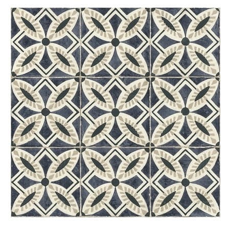 Tapeta ścienna kafelki płytki mieszanka klasyki z pięknym wzorem beton