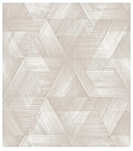 Tapeta na ścianę stylowy wzór geometrycznych trójkątów i linii flizelina