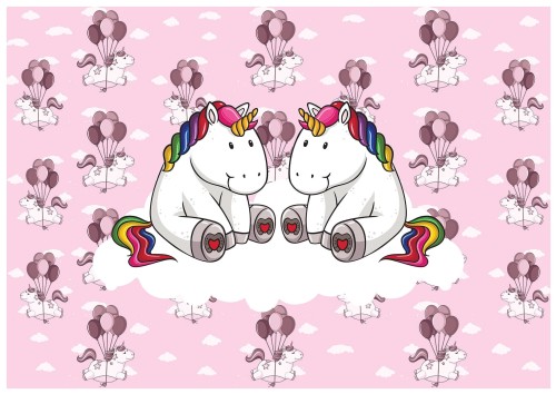 Fototapeta dla dzieci kucyki fototapety