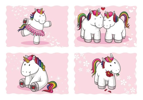 Fototapeta dla dzieci kucyki fototapety