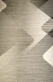 Tapeta ścienna zmywalna geometryczna wzór romby imitacja tkaniny flizelina