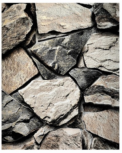 Tapeta winylowa na ścianę 3D zmywalna naturalny kamień mur beż złoto