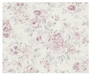 TAPETA WINYLOWA NA FLIZELINIE DECOUPAGE KWIAT STARY TYNK TAPETY ŚCIENNE