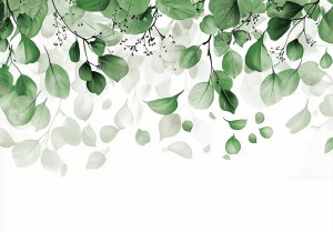 FOTOTAPETA LIŚCIE na flizelinie DO SALONU SYPIALNI fototapety na ścianę