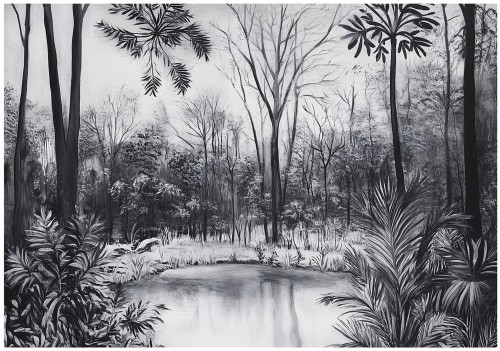 FOTOTAPETA LAS na flizelinie PIĘKNY WIDOK fototapety na ścianę + klej