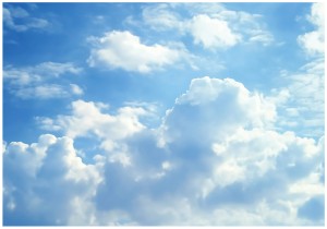 FOTOTAPETA niebo CHMURY na flizelinie PIĘKNY WIDOK fototapety na ścianę