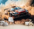 FOTOTAPETA na flizelinie AUTO rajdowy samochód WRC sport SUBARU IMPREZA art