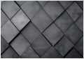 Fototapeta 3d EFEKT plyty BETONOWE metalowe abstrakcja NOWOCZESNA do SALONU