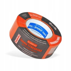 TAŚMA TYNKARSKA ELEWACYJNA do elewacji pomarańczowa BLUE DOLPHIN 48mm x 50m