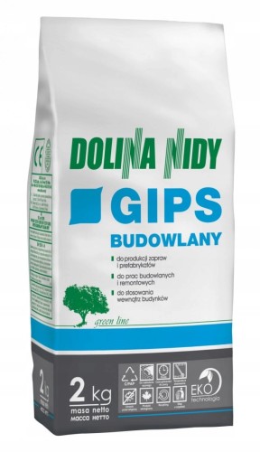 Gips budowlany Dolina Nidy 2 kg
