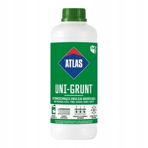 Uni-Grunt szybkoschnąca emulsja gruntująca Atlas 1 l