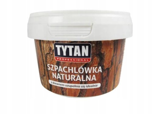 Szpachlówka naturalna do drewna BIAŁA 200g