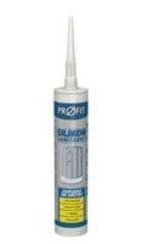 Silikon sanitarny Profit biały 300 ml