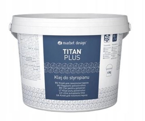 Klej akrylowy do styropianu Marbet 4000 ml