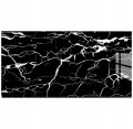 Płytka samoprzylepna wodoodporna zmywalna marmur czarny 60cm x 30cm 6 sztuk
