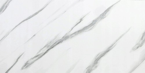 Płytka samoprzylepna wodoodporna biało szary marmur 60cm x 30cm 6 sztuk