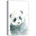 Obraz na płótnie obraz na ścianę panda czarny biały 40 x 60