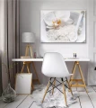 Obraz na płótnie obraz na ścianę biały kremowy orchidea 70 x 50