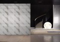 Tapeta samoprzylepna zmywalna rolka marmur biało szary połysk 60x280cm