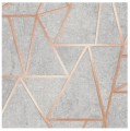 TAPETA winylowa na ścianę geometryczna beton szary styl Soho nowoczesna