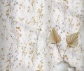 Tapeta na ścianę kwiaty gałązki łąka BOHO zmywalna na flizelinie