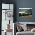 Obraz na płótnie obraz na ścianę zielony żółty park drzewa 60 x 40